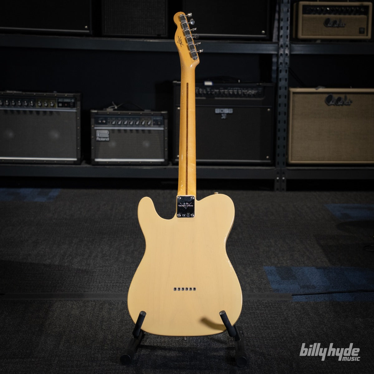 Fender Custom Shop 1950 Double Esquire DLX Closet Classic Electric Guitar in Faded Nocaster Blonde