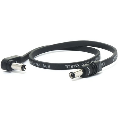 EBS DC1-38 90/0 Angled To Straight DC Flat Power Cable 38cm