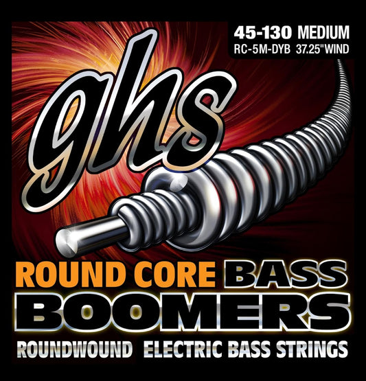 GHS RC 5M DYB Roundcore Bass Guitar String 45-130 Gauge