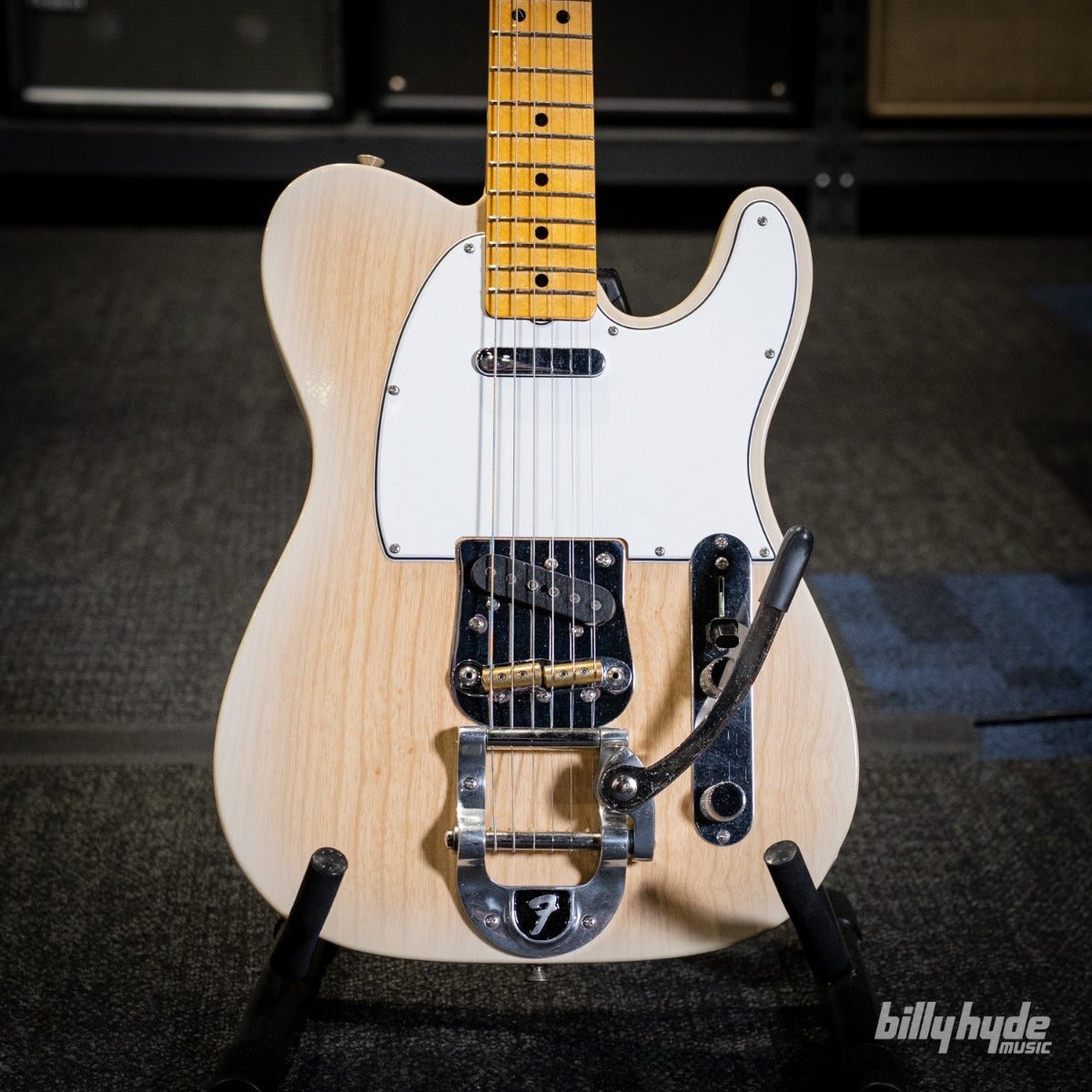 Fender Custom Shop 1967 Telecaster Bigsby DLX Closet Classic Electric Guitar in Natural Blonde