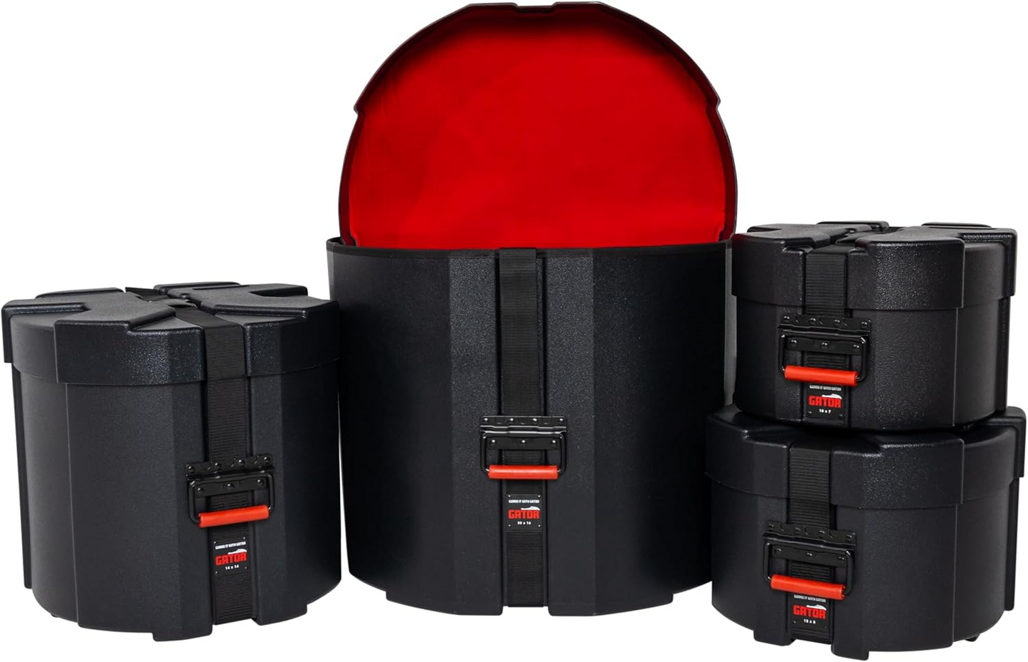 Gator GPCJZFUSIONPACK Gator Grooves Drum Case Fusion Pack