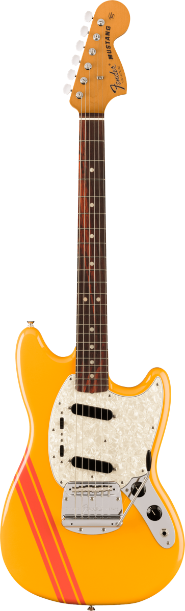 Fender Vintera II '70s Competition Mustang, Rosewood Fingerboard in Competition Orange