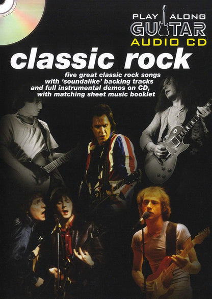 Play Along Guitar Classic Rock BOOKLET/CD