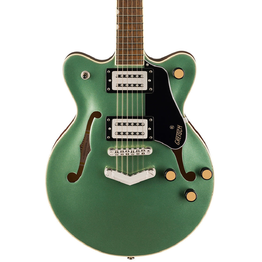Gretsch G2655 Streamliner™ Center Block Jr. Double Cut with V Stoptail in Steel Olive