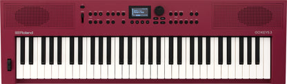Roland GO KEYS 3 Music Creation Keyboard in Dark Red