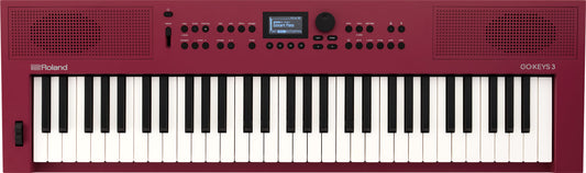 Roland GO KEYS 3 Music Creation Keyboard in Dark Red