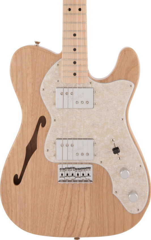 Fender Made in Japan Traditional 70s Telecaster Thinline, Maple Fingerboard in Natural