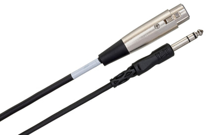 HOSA STX110F Balanced Interconnect Cable XLR3F to 1/4" TRS 10 Ft