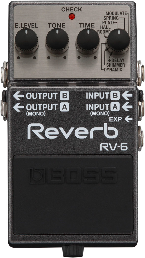 Boss RV6 Digital Reverb Pedal