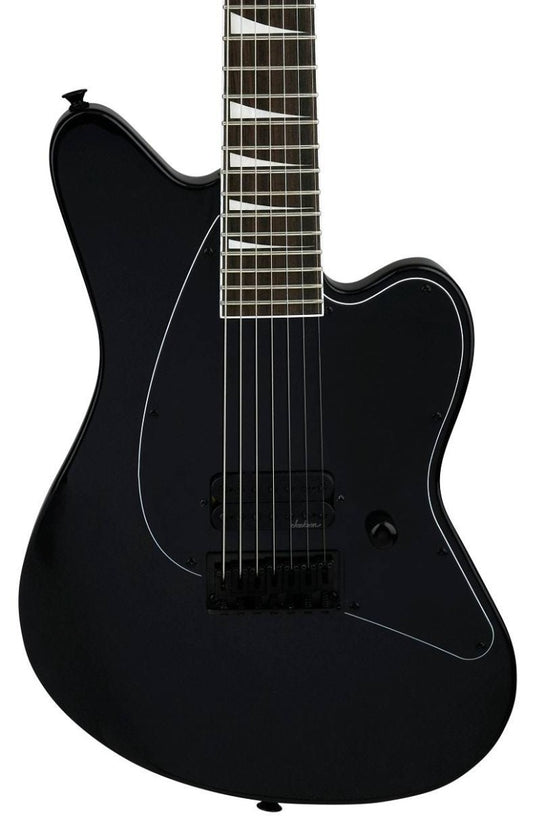Jackson X Series Surfcaster SF HT7, Laurel Fingerboard in Metallic Black