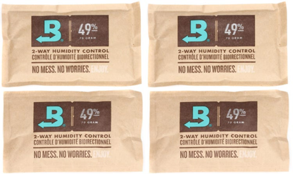 Boveda 2 Way Humidity Control 49% RH SIZE 70 Set of 4 Packets