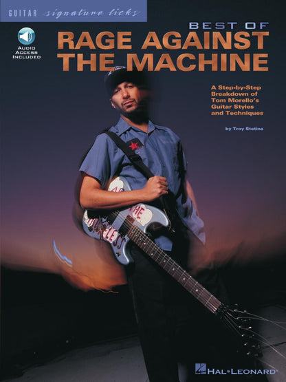 Best of Rage Against the Machine Signature Licks Guitar Tab BK/CD