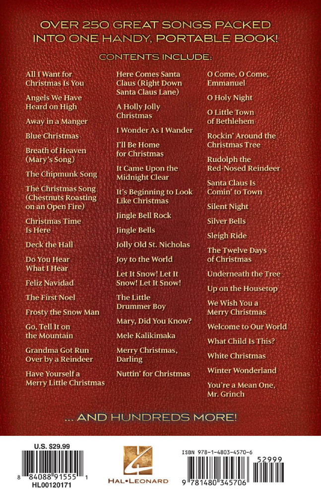 Christmas Ukulele Fake Book