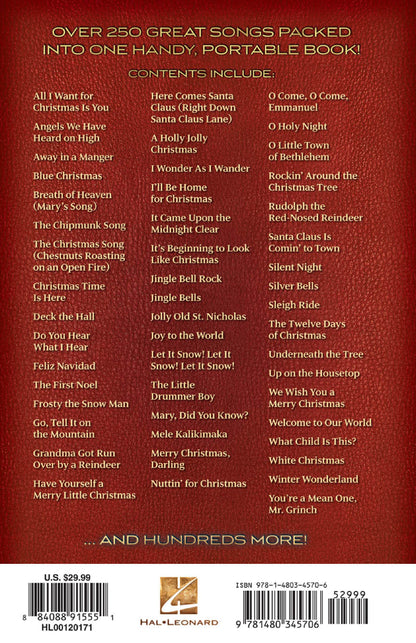 Christmas Ukulele Fake Book