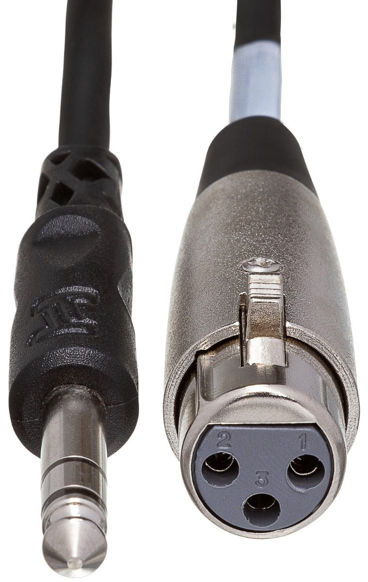 HOSA STX105F Balanced Interconnect Cable XLR3F to 1/4" TRS 5Ft