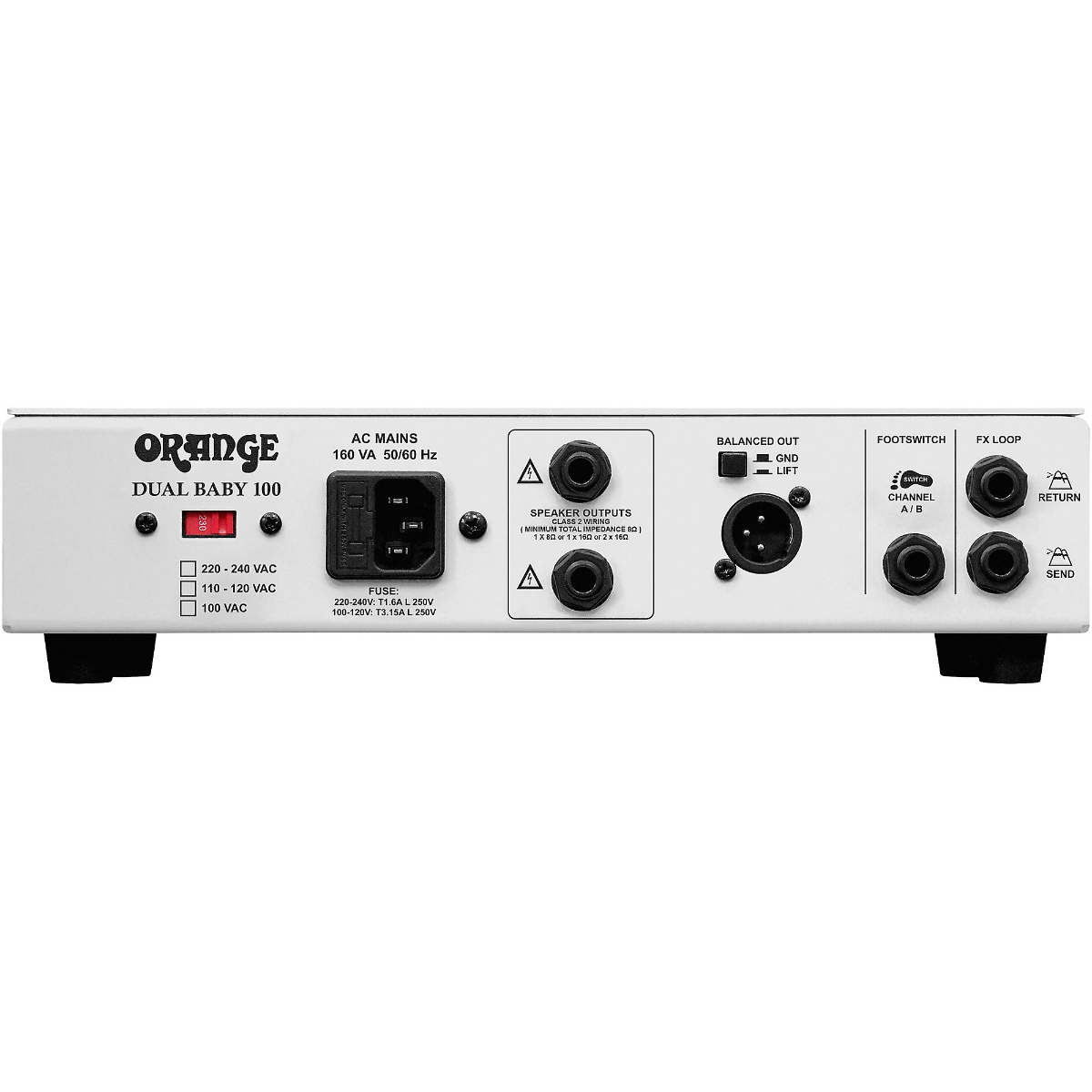 Orange Dual Baby 100 100W Guitar Amp Head