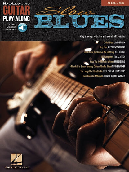 Slow Blues Guitar Playalong Volume 94 BK/CD