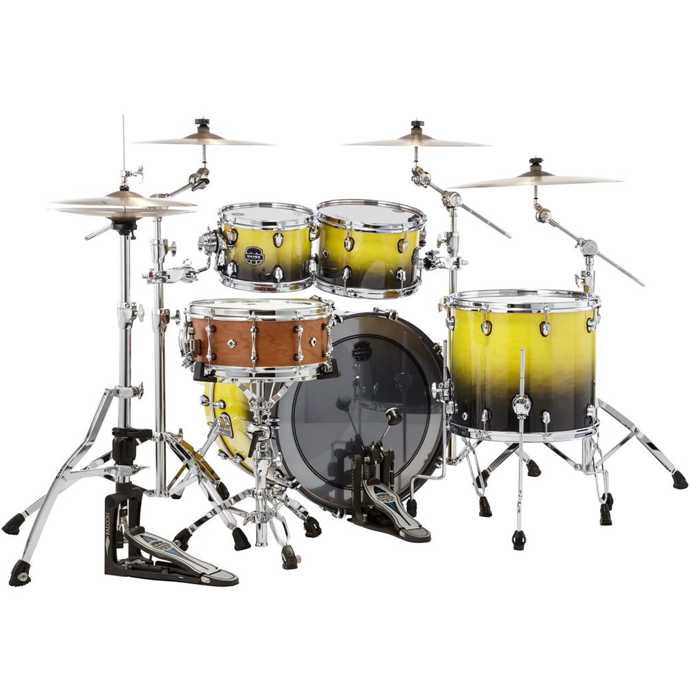 Mapex Saturn Rock 4-Piece Shell Pack in Sulphur Fade