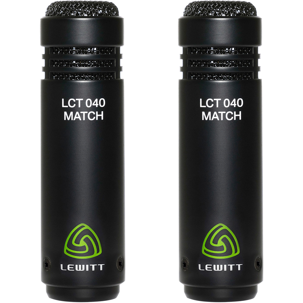 Lewitt LCT 040 Match Stereo Pair Condenser Instrument Microphones in Black