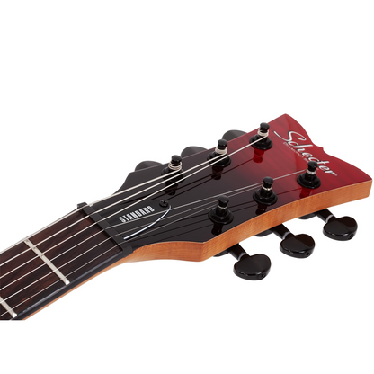 Schecter Solo-II Standard Electric Guitar in Blood Burst