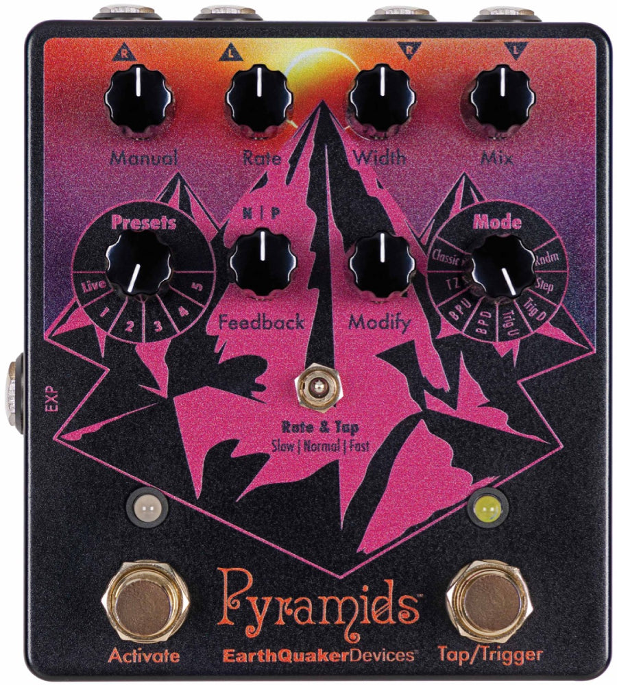 EarthQuaker Devices Limited Edition Pyramids Stereo Flanger