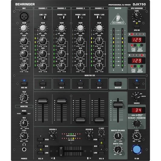 Behringer DJX750 Professional DJ Mixer