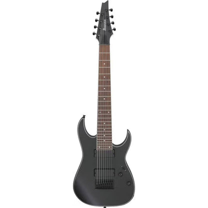 Ibanez RG8EX 8 String Electric Guitar in Black Flat