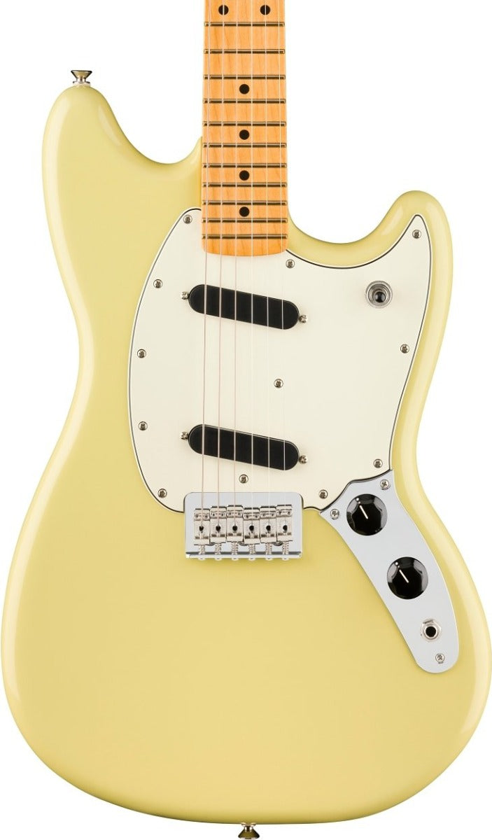 Fender Player II Mustang, Maple Fingerboard in Hialeah Yellow