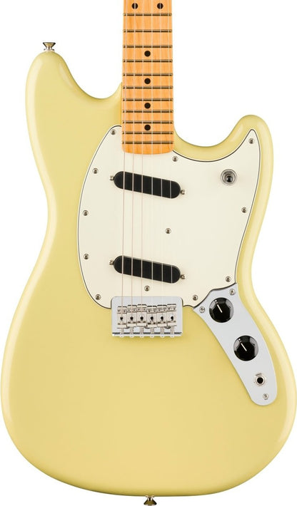 Fender Player II Mustang, Maple Fingerboard in Hialeah Yellow