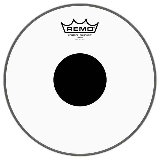 Remo Controlled Sound Clear 10" Black Dot Drum Head