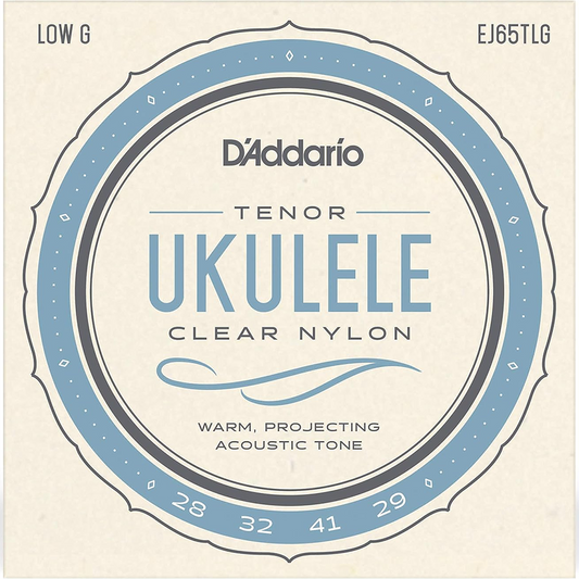 D’Addario EJ65TLG Pro Arté Custom Extruded Nylon Tenor Low G Ukulele Strings