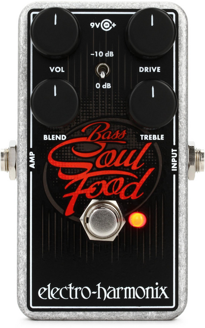 Electro Harmonix Bass Soul Food Overdrive Pedal