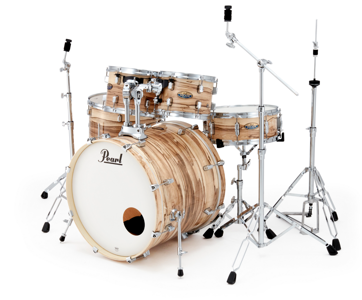 Pearl Decade Maple Exotic 22" Drum Kit w/HW in Gloss Exotic Maple
