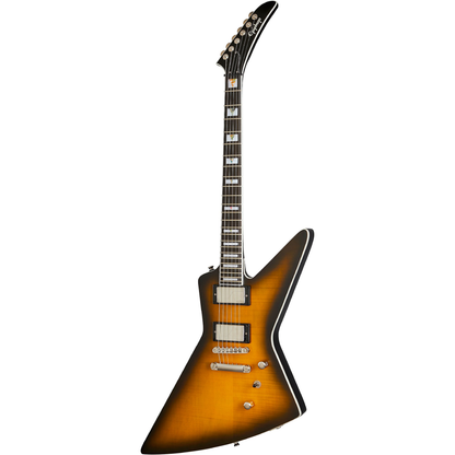 Epiphone Prophecy Extura Electric Guitar in Yellow Tiger