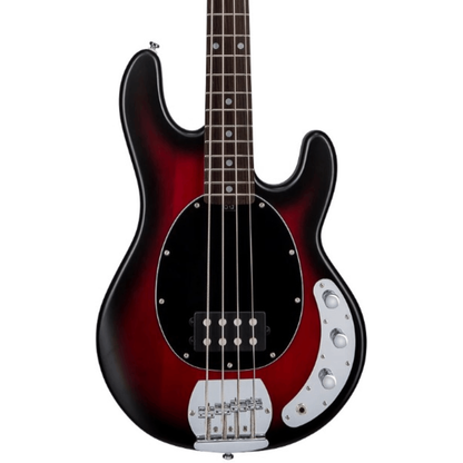 Sterling By Music Man StingRay Ray4 in Ruby Red Satin