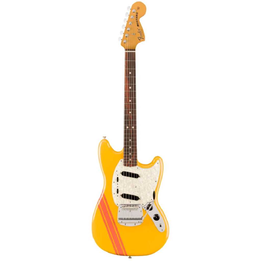 Fender Vintera II '70s Competition Mustang, Rosewood Fingerboard in Competition Orange