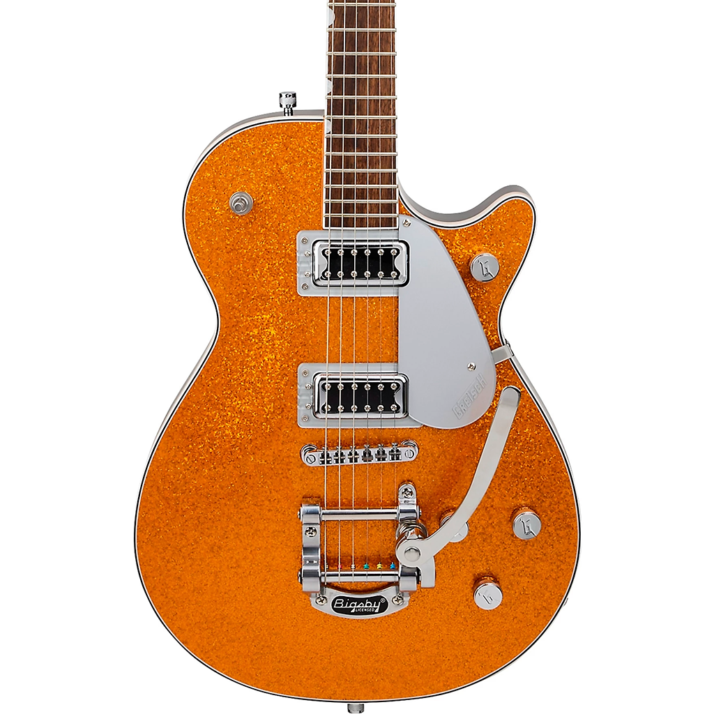 Gretsch G5230T Electromatic Sparkle Jet™ FT Single Cut with Bigsby in Gold Sparkle