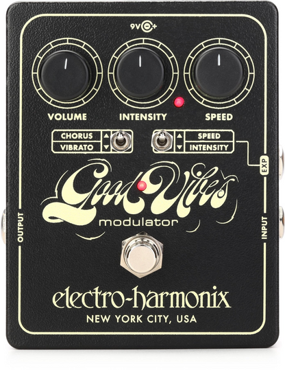 Electro Harmonix Good Vibes Analog Modulator Pedal