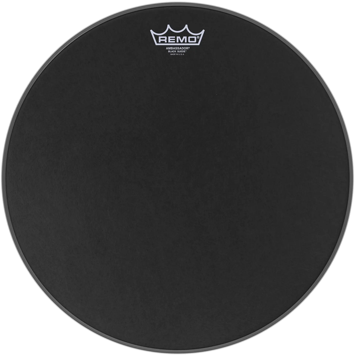Remo Ambassador Black Suede 16" Drum Head