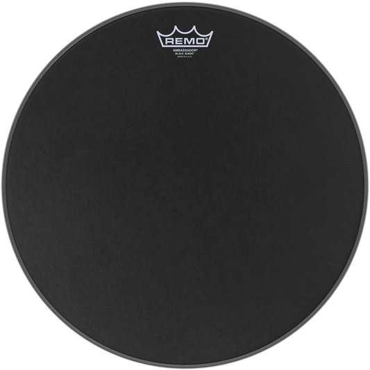 Remo Ambassador Black Suede 16" Drum Head