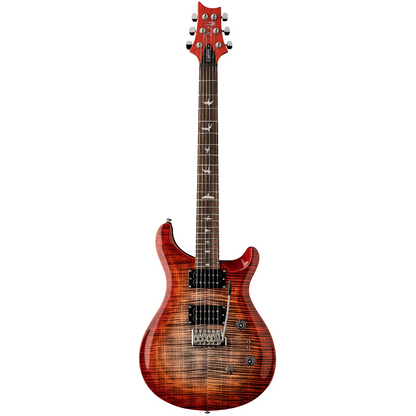 PRS SE Custom 24-08 Electric Guitar in Charcoal Cherry Burst