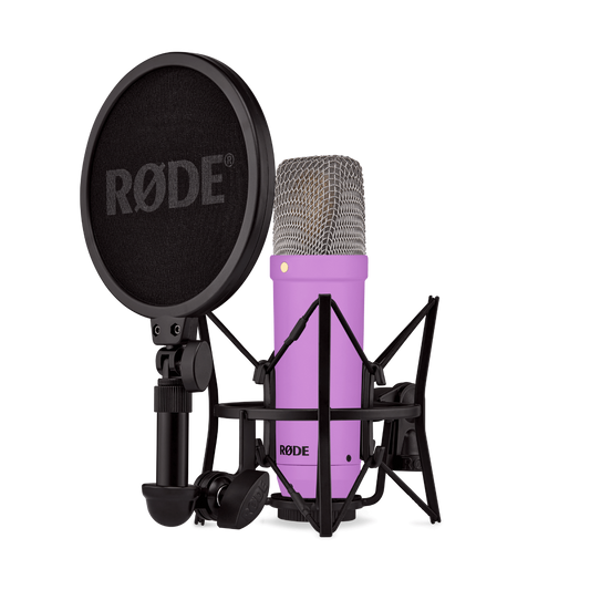 Rode NT1 Signature Series Studio Condenser Microphone in Purple