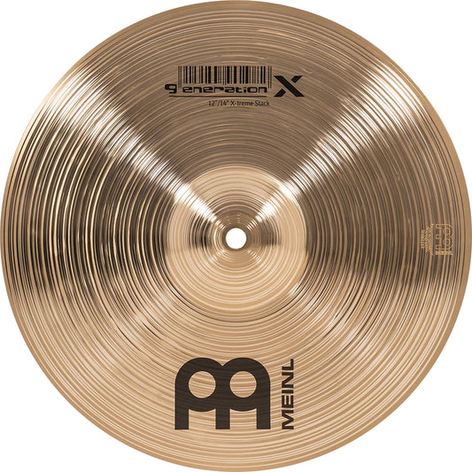 Meinl Cymbals Generation X 12" and 14" Xtreme Stack HiHats