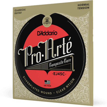 D'Addario EJ45C Pro Arte Composite Classical Guitar Strings Normal Tension