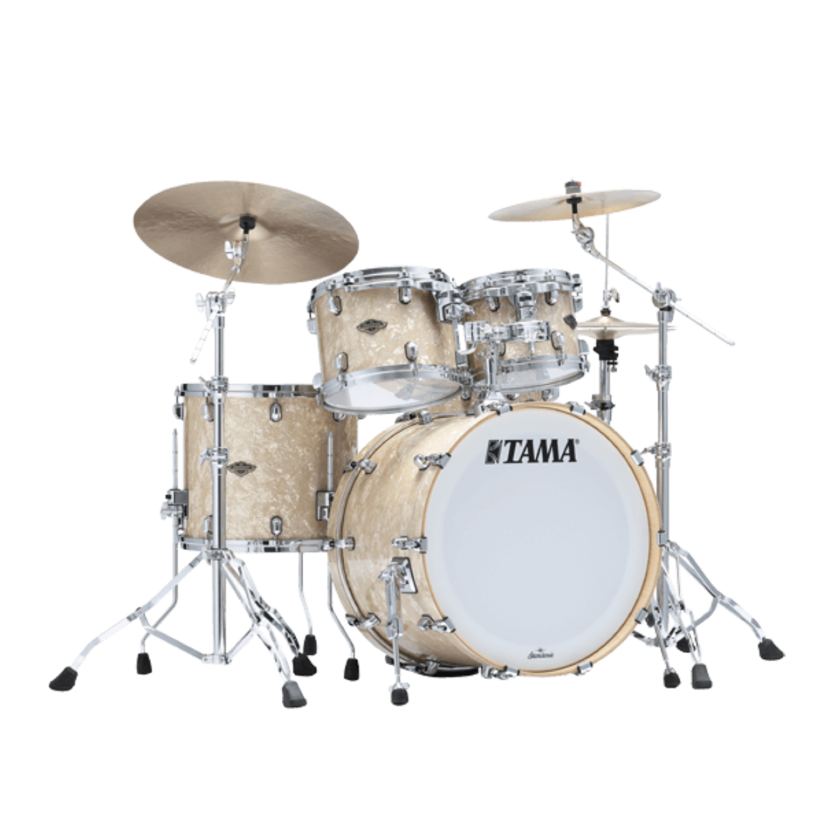 TAMA Starclassic Walnut Birch 4 Piece Shell Pack in Vintage Marine Pearl