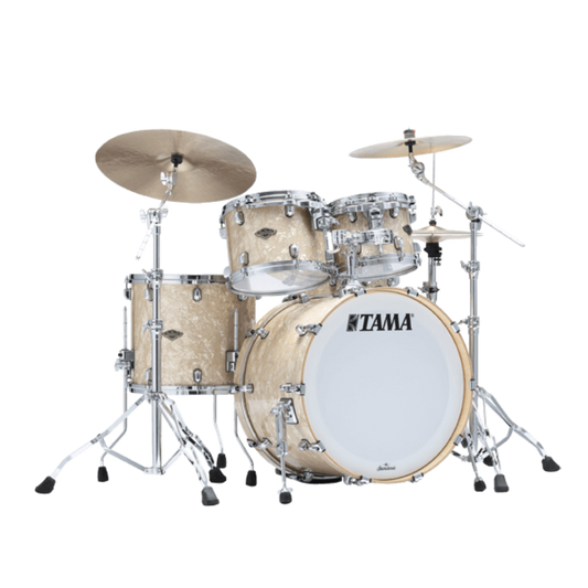 TAMA Starclassic Walnut Birch 4 Piece Shell Pack in Vintage Marine Pearl