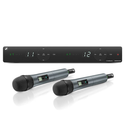 Sennheiser XSW 1 825 Dual 2 Channel Frequency Band A Wireless Vocal System