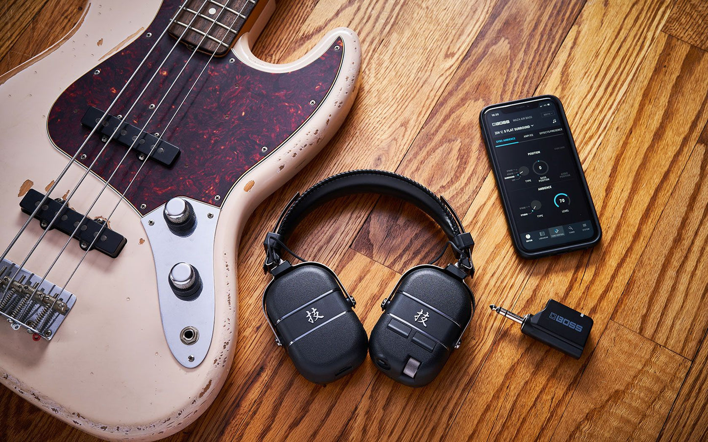 Boss WAZA AIR BASS Wireless Personal Amplification Headphone System