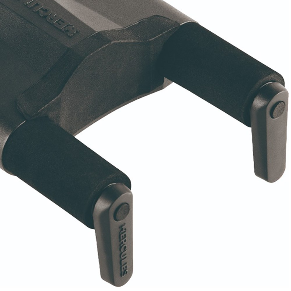 Hercules Auto Grip System Steel Wall Mount Short Arm Guitar Hanger