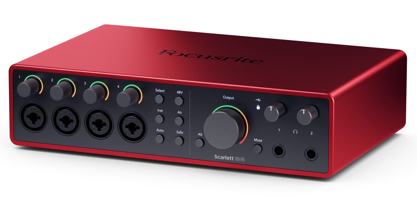 Focusrite Scarlett 18i16 4th Gen USB Audio Interface